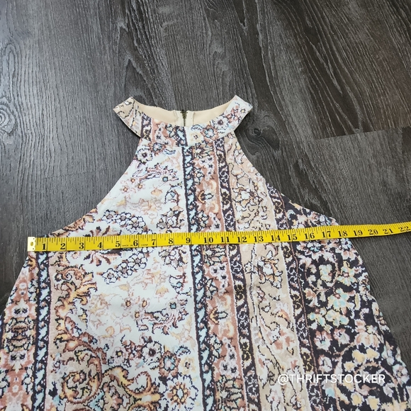 Judith March Floral Multicolor Sleeveless Dress - Picture 6 of 8